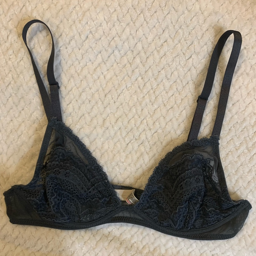Free people. Sheer bralette. 32c